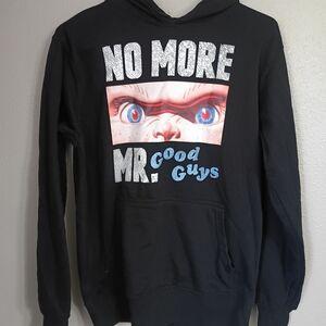 "Chucky" Black Hoodie Size Small